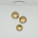 Tom Dixon - Mirror Ball Gold Round Pendant System